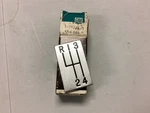 Nos Gm 1963 Corvette 3823432 Speed Shifter Indicator Aluminum Console Plate New. Price: $44.99.