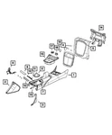 Genuine Mopar Floor Console Base 5NH74LV5AB New. Price: $1204.18.