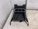 2022 Gmc SIERRA250 Center Console Cover Black W/gray Fiber Carbon Trim Oem Used. Price: $149.95.