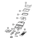Genuine Mopar Usb Face Plate 68545795AA New. Price: $42.38.