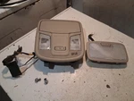 2014-2016 Kia Optima Overhead Console Map Reading Light Assemblies Front & Rear Used. Price: $75.00.
