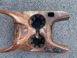 2004-2006 Toyota Tundra Center Console Trim Cup Holder Wood Grain Used. Price: $129.95.