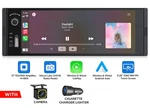 6.28" Touchscreen X3U Single 1DIN Wireless Android Auto Carplay Stereo Radio New. Price: $90.47.