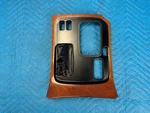 Oem Lexus LX470 Center Console Wood Trim Panel Shifter Bezel W/ Boot 1998-2002 Used. Price: $145.00.