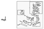 Genuine Gm Console Assembly 25802905 New. Price: $205.39.