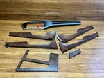 2019-2025 Audi A6 8 Dashboard Console Door Trim Brown Set Of 7 Oem *note* Used. Price: $365.00.