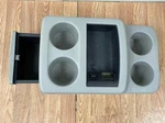 Front Floor Center Console Box Gray 969YU-1JB0A Fits 2012-2017 Nissan Quest Used. Price: $434.40.