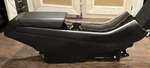 Tesla Model Front Center Console Storage Assembly Black 1137427-00-E Oem Used. Price: $125.00.