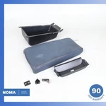 87-93 Jaguar Xjs Series 2 Center Console Armrest Lid Trim Blue Oem Used. Price: $249.00.