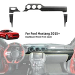Center Console Dash Panel Trim Cover Interior Ford Mustang 2015+CARBON Fiber New. Price: $87.99.