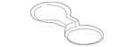 Genuine Volkswagen Insert 561-863-301-C-82V New. Price: $8.34.