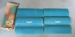 Nos Gm Accessory 1954 1955? Chevy Rear Floor Mat Pair Turquoise Trim To Fit New. Price: $274.99.