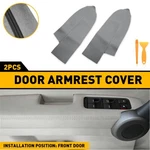 Fits 2007-2012 Honda Cr-v Crv Leather Front Door Panels Armrest Cover 2PCS Gray New. Price: $15.19.