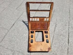 90-02 Mercedes R129 SL500 SL600 Center Console Trim Bezel Wood Panel Switches Used. Price: $245.00.