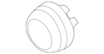 Genuine Volvo 12 Volt Accessory Power Outlet Cover 31346946 New. Price: $15.12.