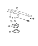 Genuine Mopar Camera Bracket 68492721AC New. Price: $32.00.