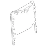 Genuine Audi Lower Cover 8R0-864-249-A-4PK New. Price: $13.39.