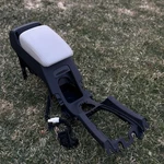06 Saab 9-3 Sedan Center Console Arm Rest Storage With Air Flow Vents Used. Price: $149.99.