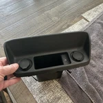 2008 - 2015 Nissan Armada Lower Dash Center Console Cubby And Power Ports Panel Used. Price: $36.50.