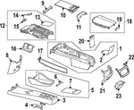 Genuine Mercedes-benz Cup Holder 297-810-90-00-64 New. Price: $66.87.