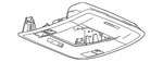 Genuine Gm Roof Console 84456936 New. Price: $165.37.