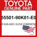 Toyota Genuine 55501-90K01-E0 Door Sub-assy Glove Compartment 5550190K01E0 Oem New. Price: $47.04.