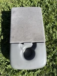1997-2003 Ford F150 Center Console Jumpseat Armrest Single Cup Holder Gray Oem Used. Price: $110.00.