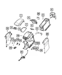 Genuine Mopar Console Armrest 7FA61LV5AC New. Price: $322.49.