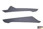 Audi S5 Left Right Side Rotor Grey Leather Center Console Trim 2018 - 2023 Oem Used. Price: $52.99.