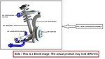 Right Rear Complete Suspension Assembly Oem 13-17 Lexus LS460 Used. Price: $160.00.