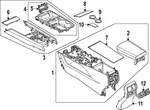 Genuine Nissan Upper Trim Panel 96941-7BA0A New. Price: $469.62.