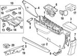 Genuine Nissan Trim Panel 96906-7LF0A New. Price: $88.57.