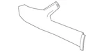 Gm Oem 14-19 Sierra 1500 Center Console-side Trim 22817347 New. Price: $101.32.
