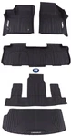 2018-2023 Chevrolet Traverse Front 2ND 3RD Cargo All Weather Floor Liners Black New. Price: $378.74.