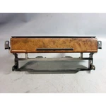 97-03 Bmw 5-SERIES Radio Bracket Carrier With Walnut Wood Trim Cover Oem Used. Price: $75.00.