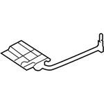 New Genuine Mercedes-benz Storage Space 2216801410 / 221-680-14-10 Oem. Price: $279.27.