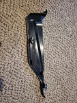 Toyota 58834-17020 MR2 AW11 Black Lower Center Console Trim Left Side 1985-89 Used. Price: $15.00.