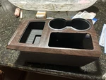 2009 - 2014 Ford F150 Center Console Cup Holder Bezel Trim Panel Insert Wood Oem Used. Price: $75.00.