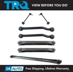 Trq 7 Piece Rear Track Bar Links Upper Lower Control Arms Kit Sides For Gm Suv New. Price: $269.95.