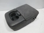 04-08 Ford F-150 Jump Seat Center Console Armrest W/ 2 Cup Holder Cloth Used. Price: $130.50.