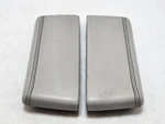 12-16 Oem Tesla Model Left Right Center Console Armrest Pad Leather Gray Set Used. Price: $71.02.
