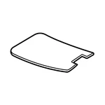 Genuine Mercedes-benz Oe Stowage Compartment Cap 254-680-58-03 New. Price: $67.06.