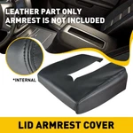 For Chevy Silverado Sierra 2007-2014 Console Lid Armrest Cover Skin Black Stitch New. Price: $14.24.