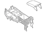 Genuine Volkswagen Center Console 3CN-863-241-J-KOD New. Price: $304.79.