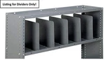 Masterack 022528KP Shelf Divider For Commercial Vehicle Storage, Set New. Price: $76.47.