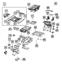 Genuine Mopar Console End Cap 6EF172X7AC New. Price: $411.70.