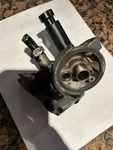 Many Years Cadillac 4.5L Fwd Engine Oil Filter Adapter Housing 1638290 Used. Price: $175.00.