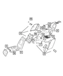 Genuine Mopar Floor Console YQ031D5AG New. Price: $290.46.