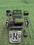 97-04 Mercedes SLK230 SLK320 R170 Center Dash Door Panel Vent Carbon Trim Set Oe Used. Price: $339.99.