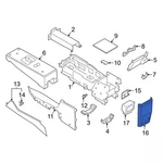 Genuine Ford Console Panel LB5Z-78045E24-DA New. Price: $35.62.